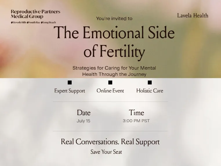 The Emotional Side of Fertility: Caring for Your Mental Health