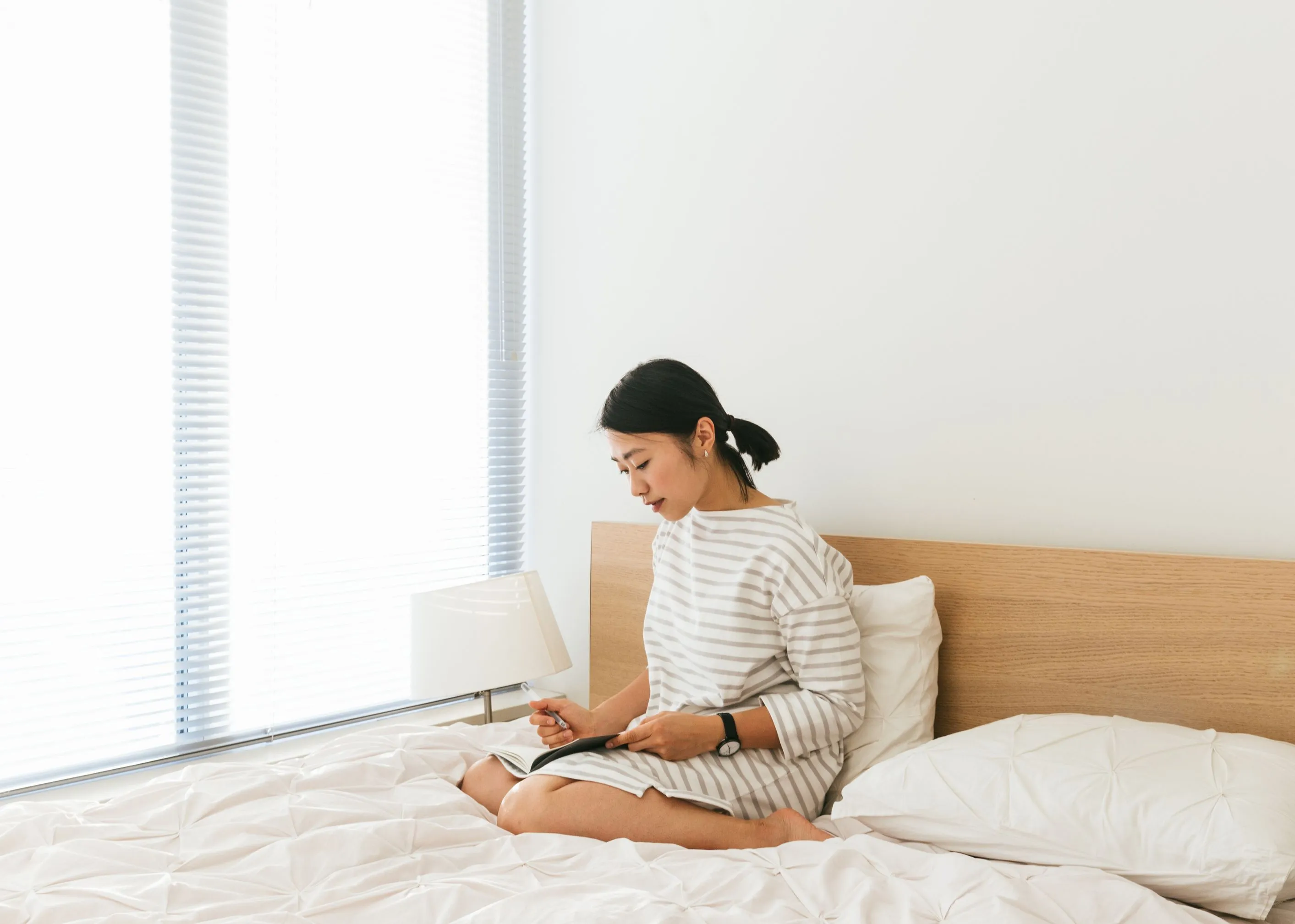 Woman writing