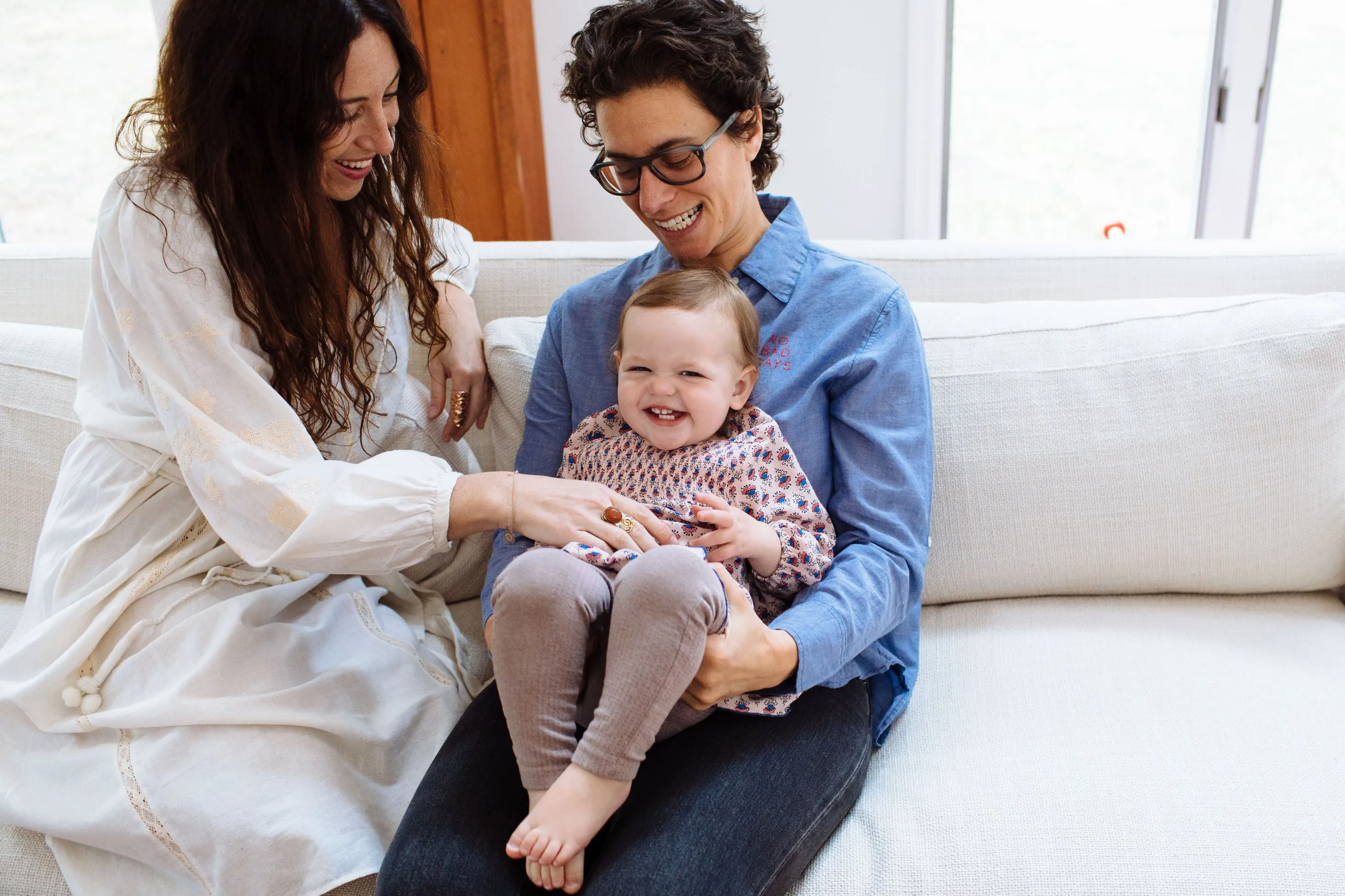 A family with their baby