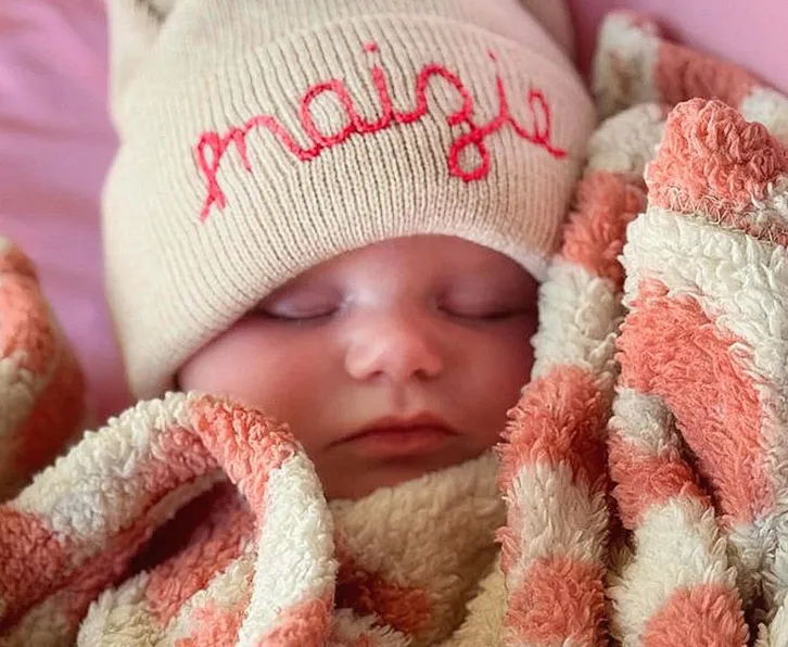 Sleeping IVF baby