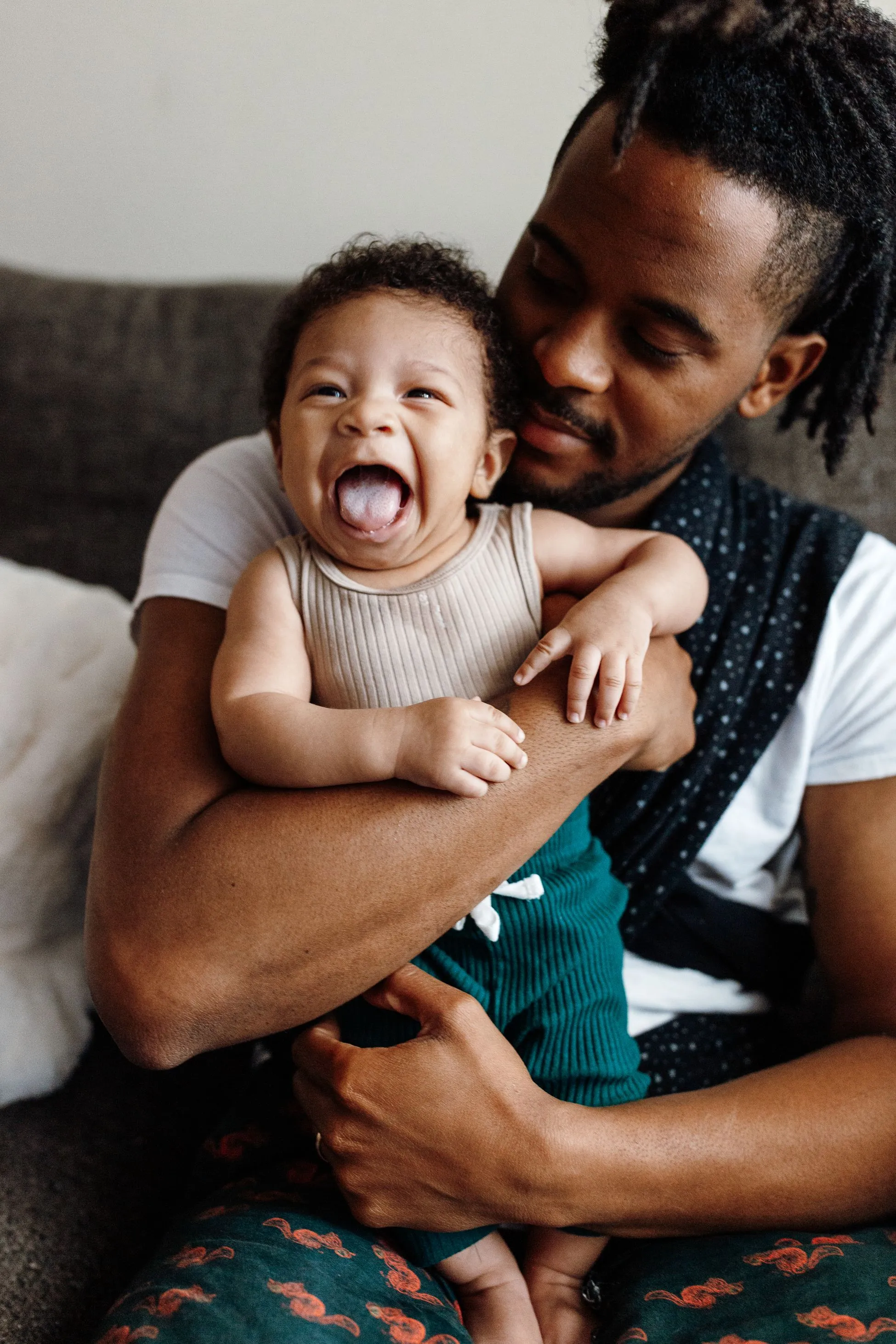 Father and child bonding